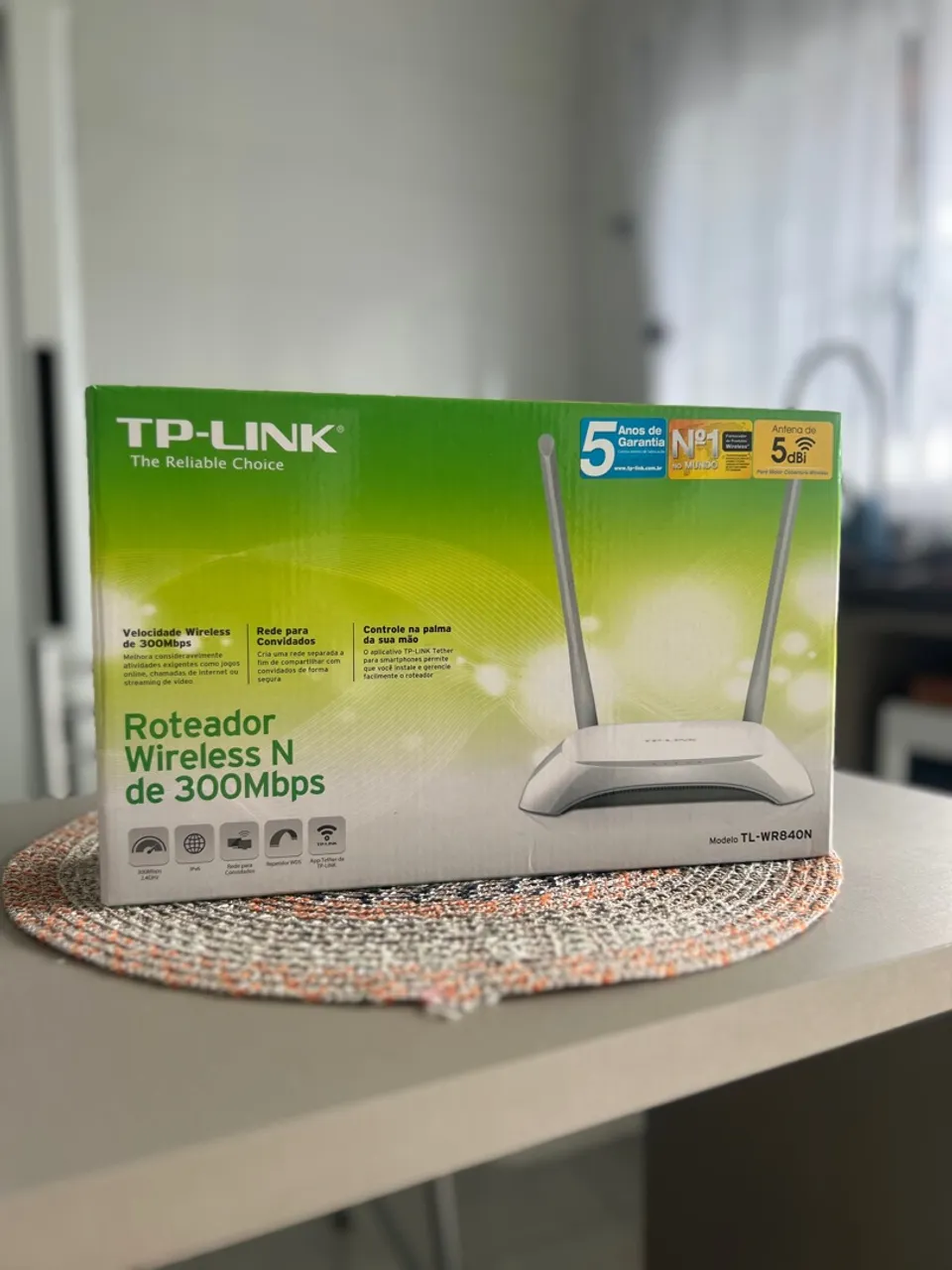 Roteador Wireless TP-Link N 300Mbps