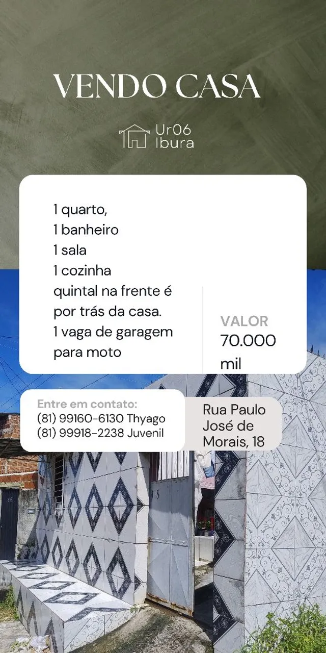 VENDO CASA