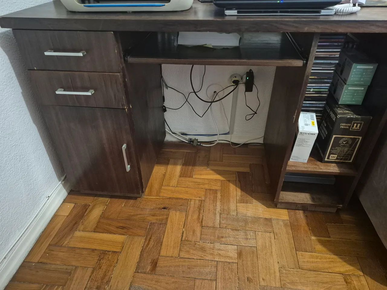 Escrivaninha madeira maciça