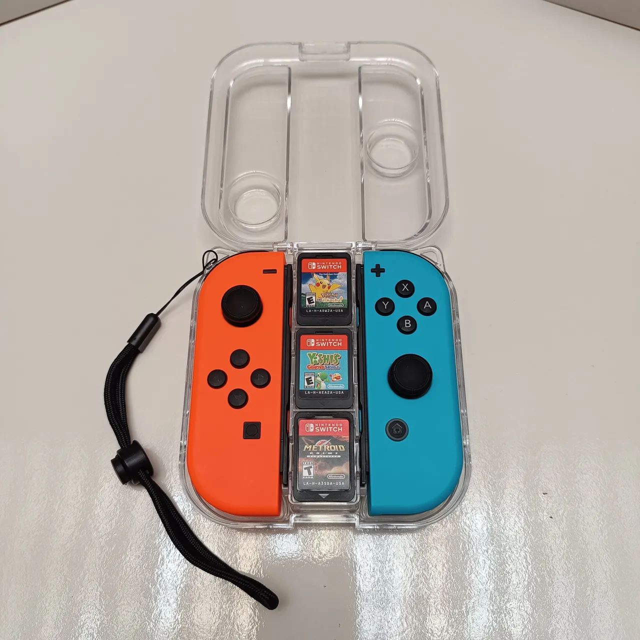 Estojo proteção joy-cons Nintendo Switch  - Foto 3