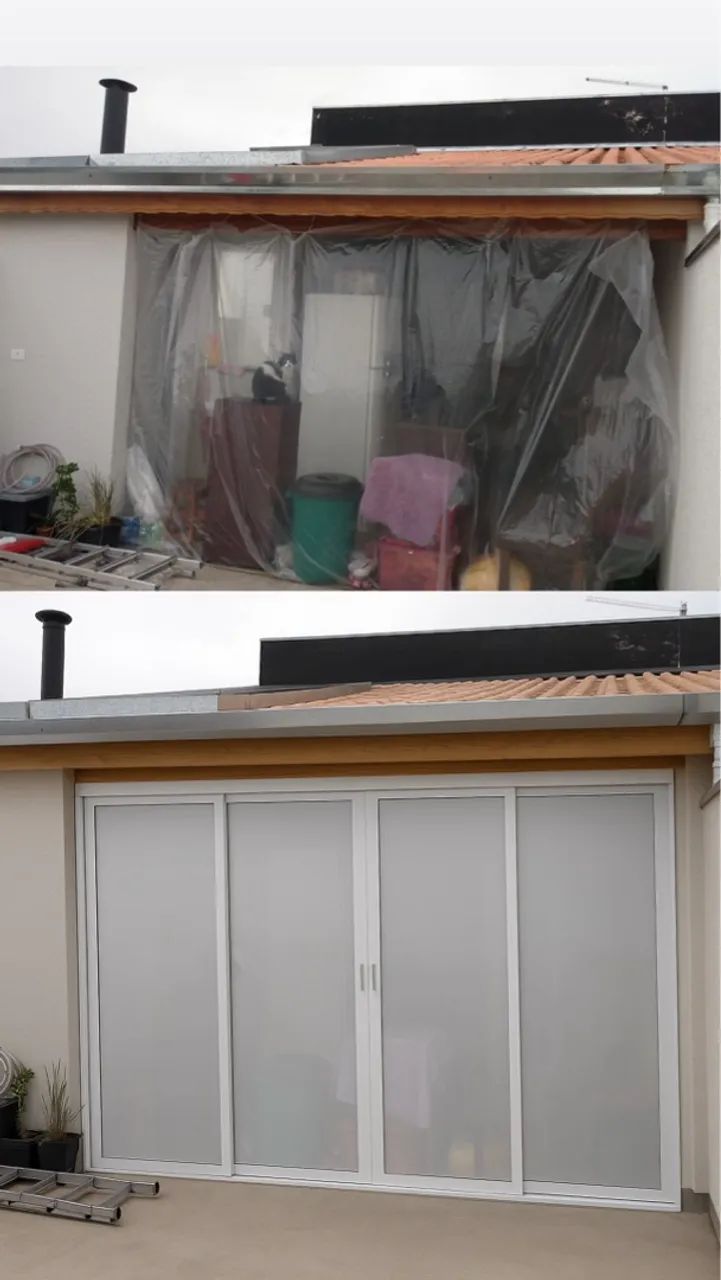 Portas de policarbonato  para Área Externa - Design Moderno - Foto 3