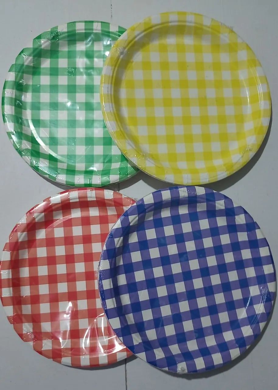 Kit descartáveis Xadrez - Foto 3