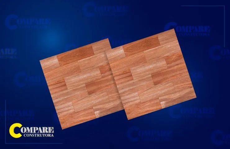 Piso Silicio Marron HD 50X50 Brilhante