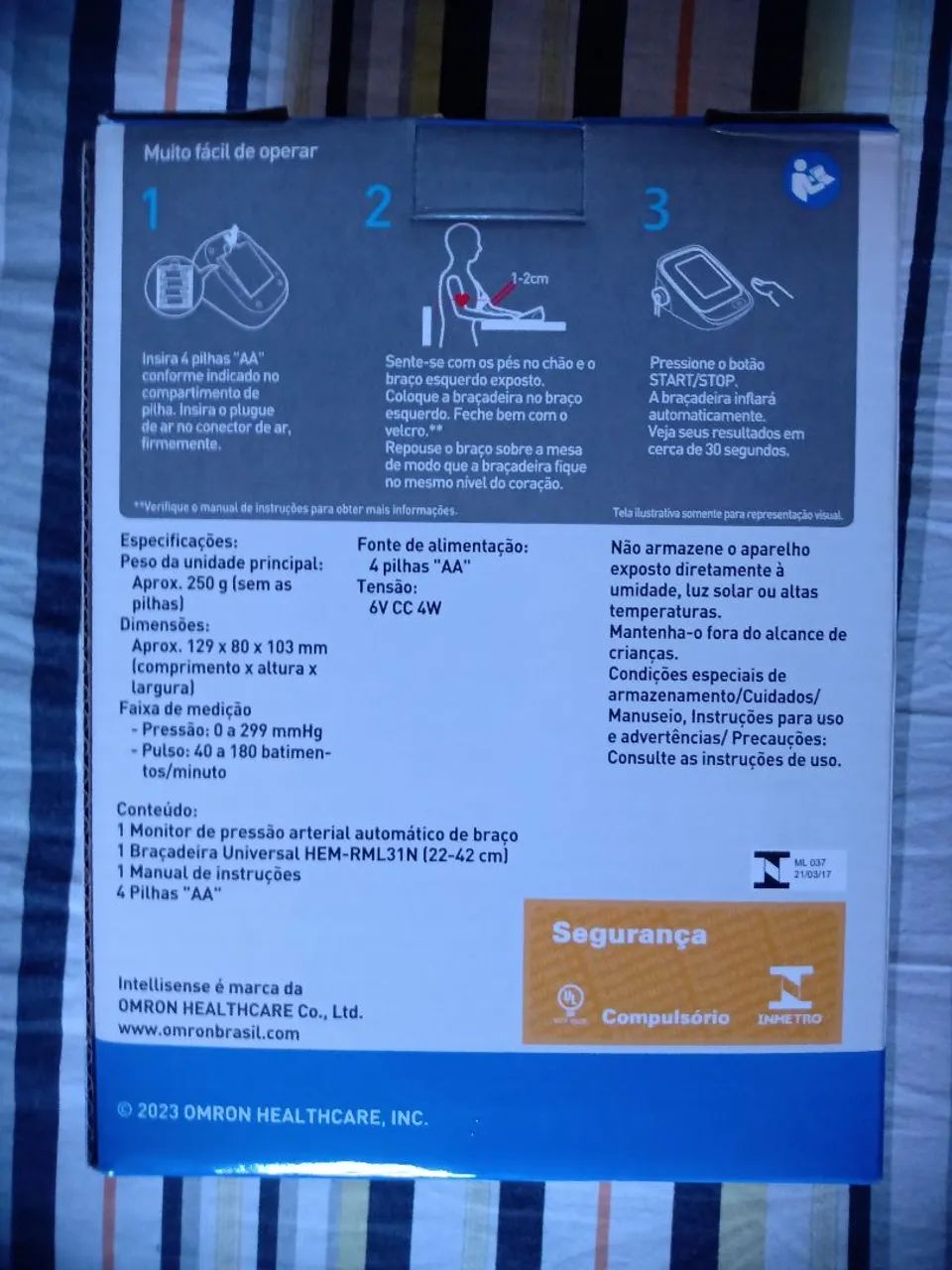 Medidor de pressão novo  - Foto 3