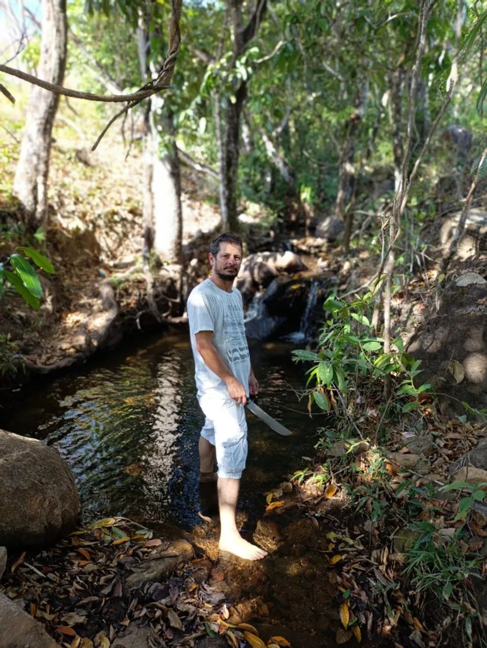 linda chacarra a 11 km da Jk com muita água - Foto 4