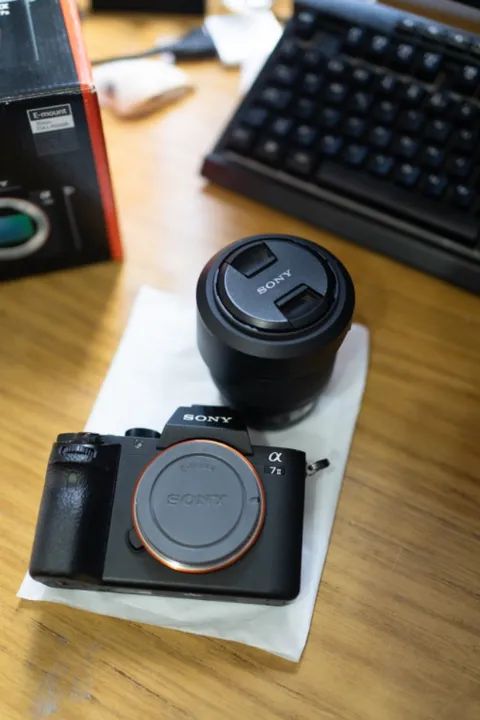 Sony alpha 7ii com a lente kit 28-70mm FE 3.5 - Foto 5