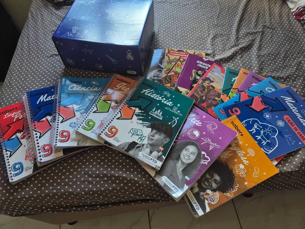 Livros Didáticos Saber+ 9º Ano - Completo! - Foto 4