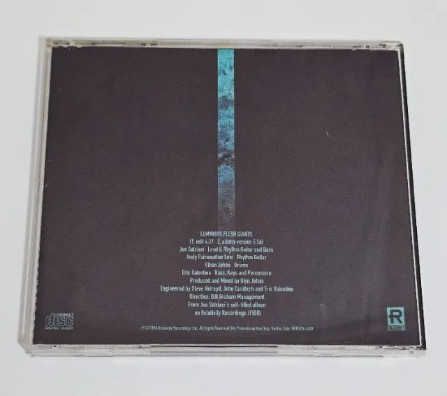 CD Joe Satriani Promocional Luminous Flesh Giants - Foto 2