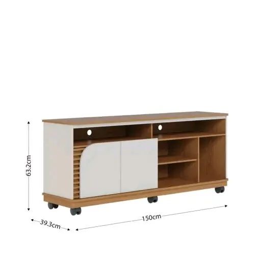 Bancada Jurerê 1.5 para tv até 65 C98 - Foto 3