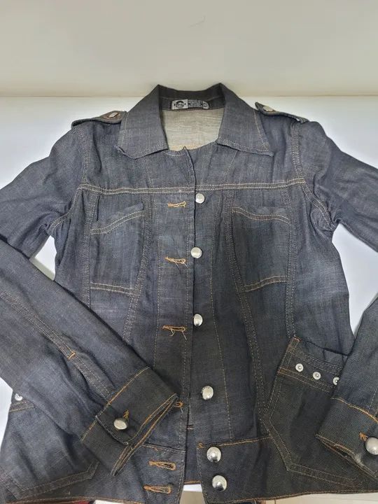 Jaqueta Jeans Feminina