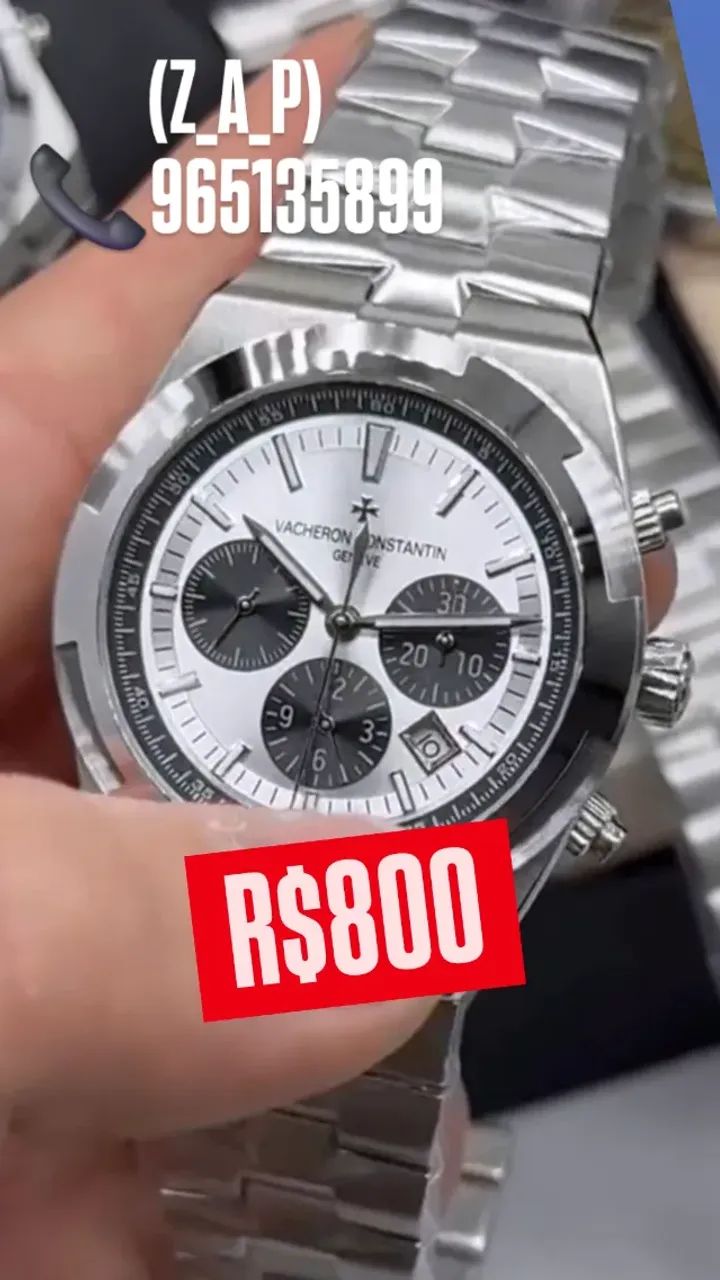 Relógio VACHERON CONSTANTIN AUTOMÁTICO FUNCIONAL ENTREGAMOS  - Foto 2