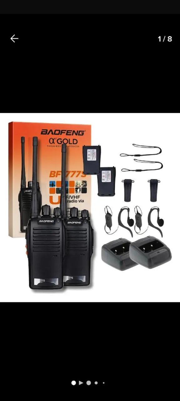Rádios comunicadores Baofeng BF-777so $149.99S - Foto 2