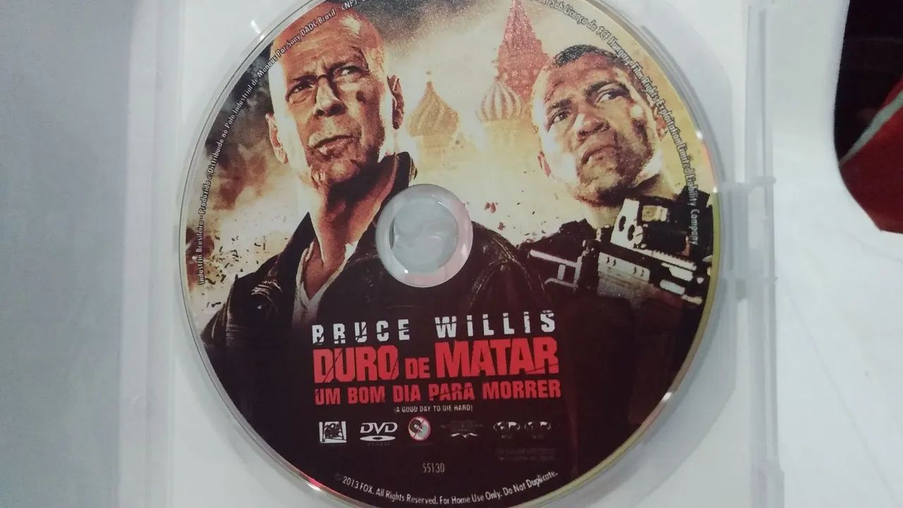 DVD original Duro de matar 5 estado de novo.  - Foto 2