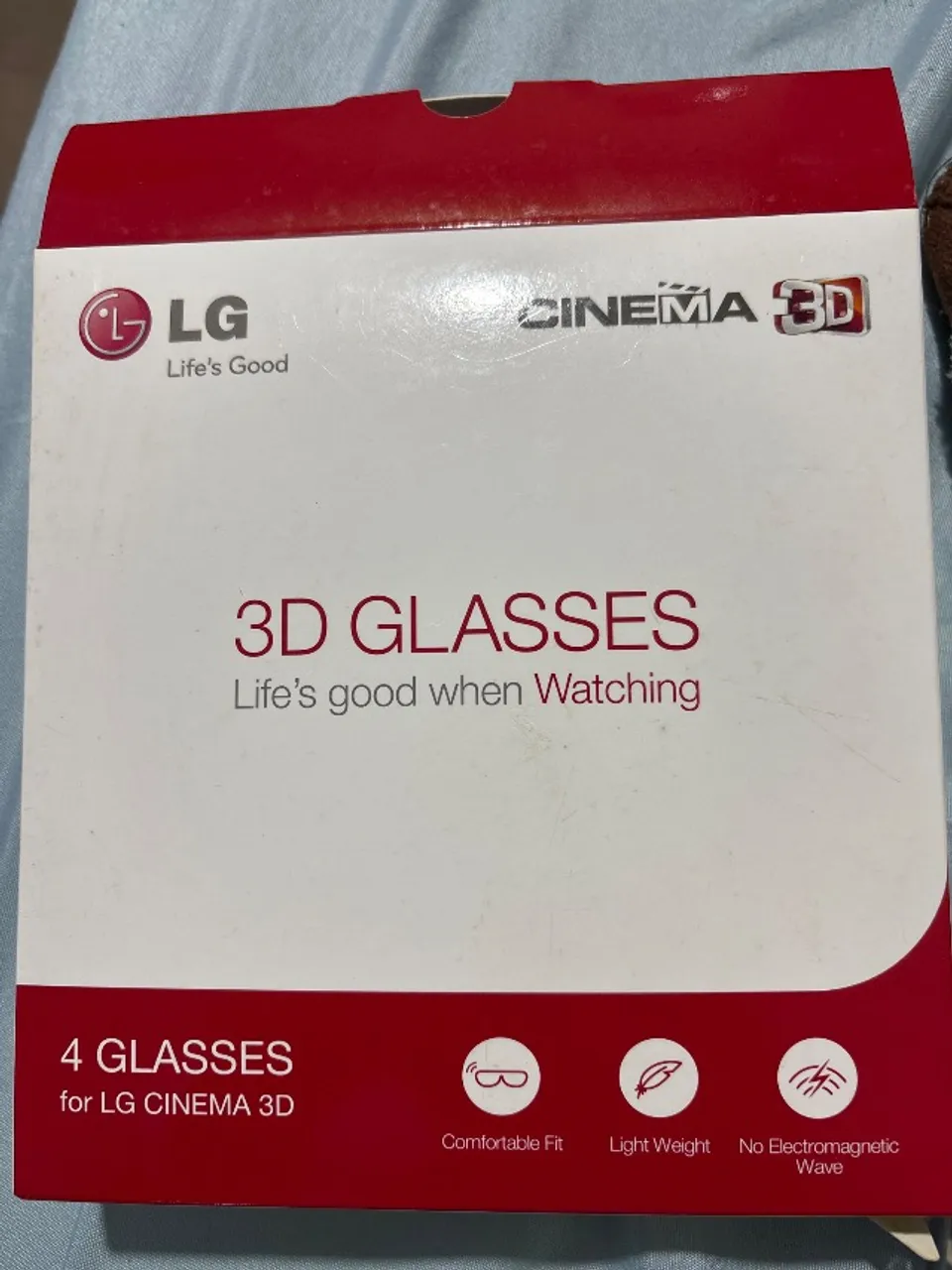 Óculos Original 3D - LG