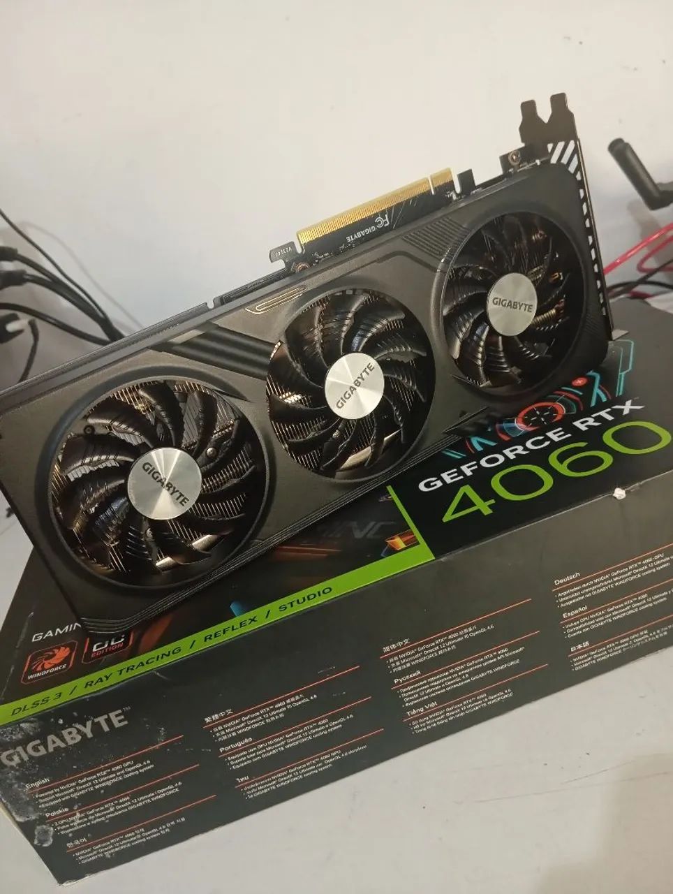 Placa de Vídeo Gigabyte GeForce RTX 4060