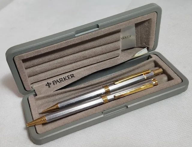 Caneta e Lapiseira Parker - Brinde Chevrolet - Foto 2