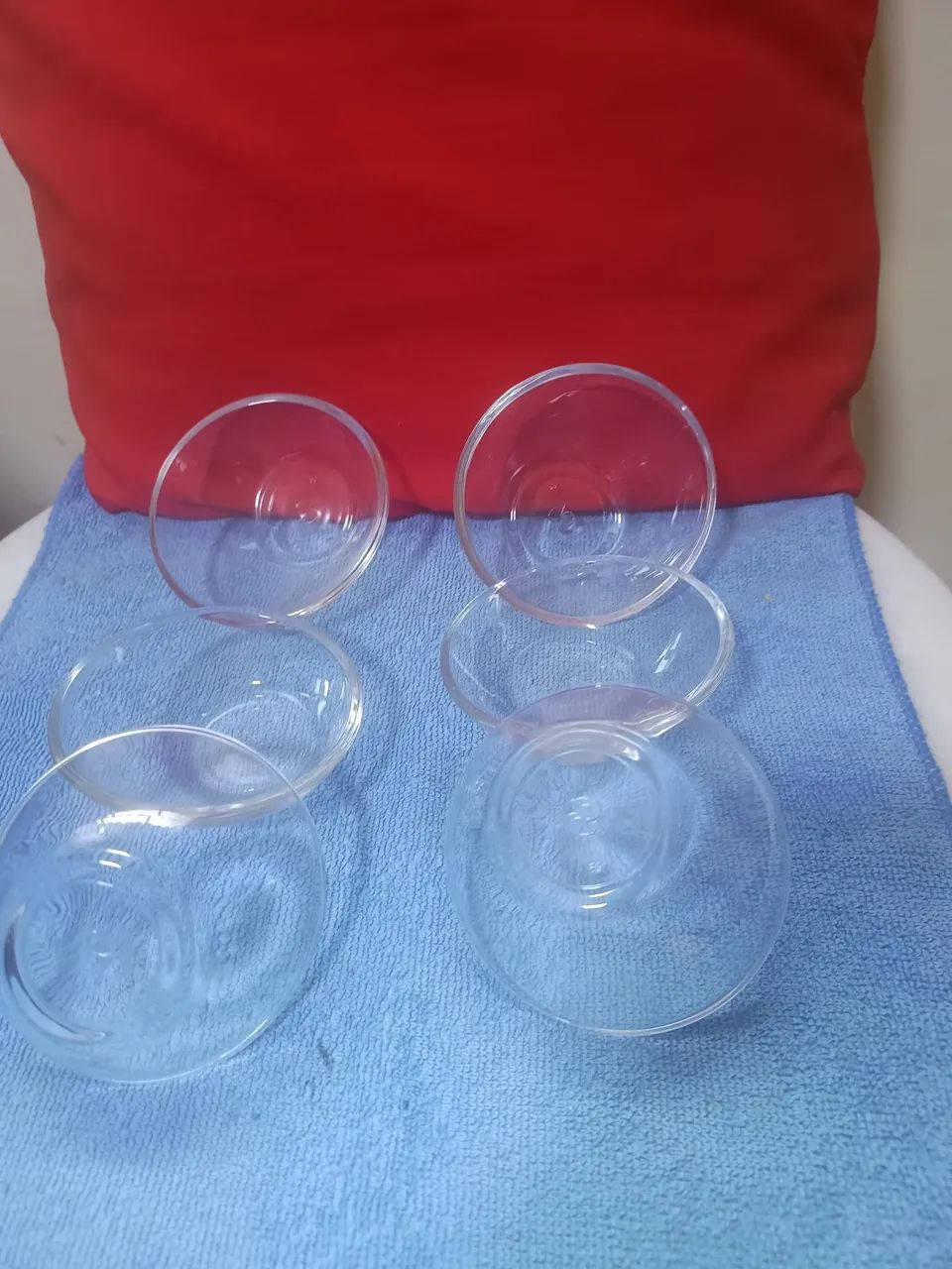 Conjunto de 6 coupelles de cristal - Foto 2