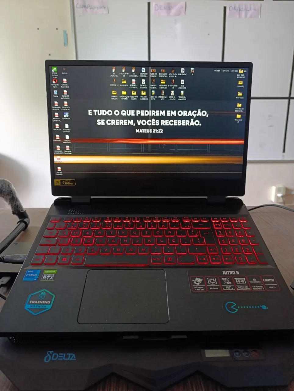 Notebook Acer Nitro 5 - i5 12ª Geração-RTX 3050-24GB RAM-SSD NVMe-HD 1TB(VALOR NEGOCIÁVEL)