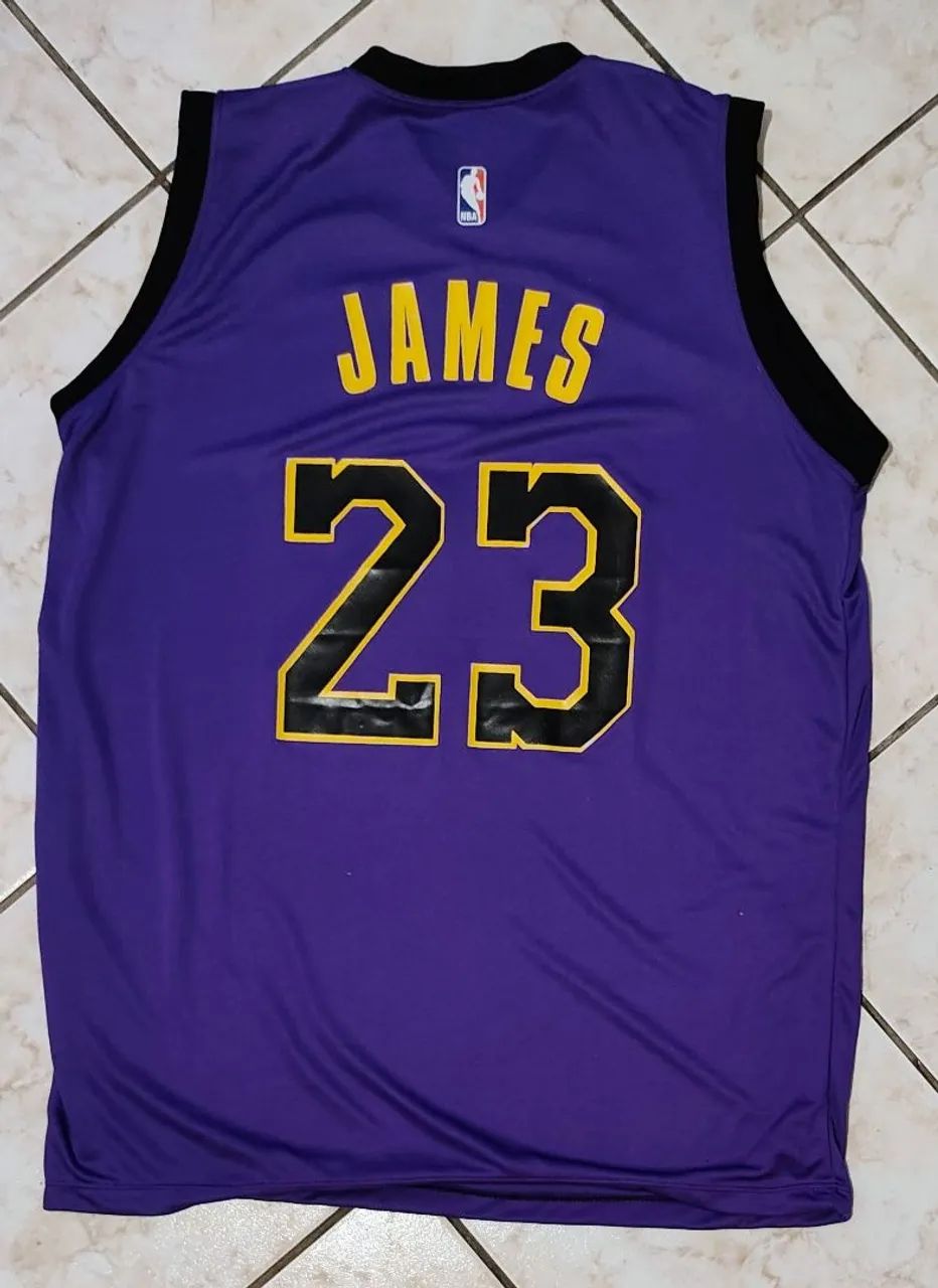Camisa Jersey basquete Lakers Lebron - Foto 2