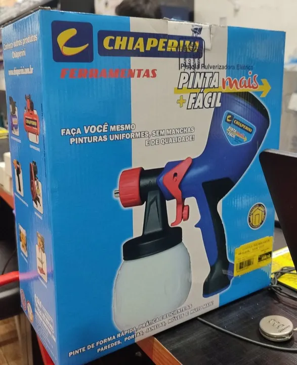 Pulverizador de tinta Chiaperin - Pinte fácil e rápido!