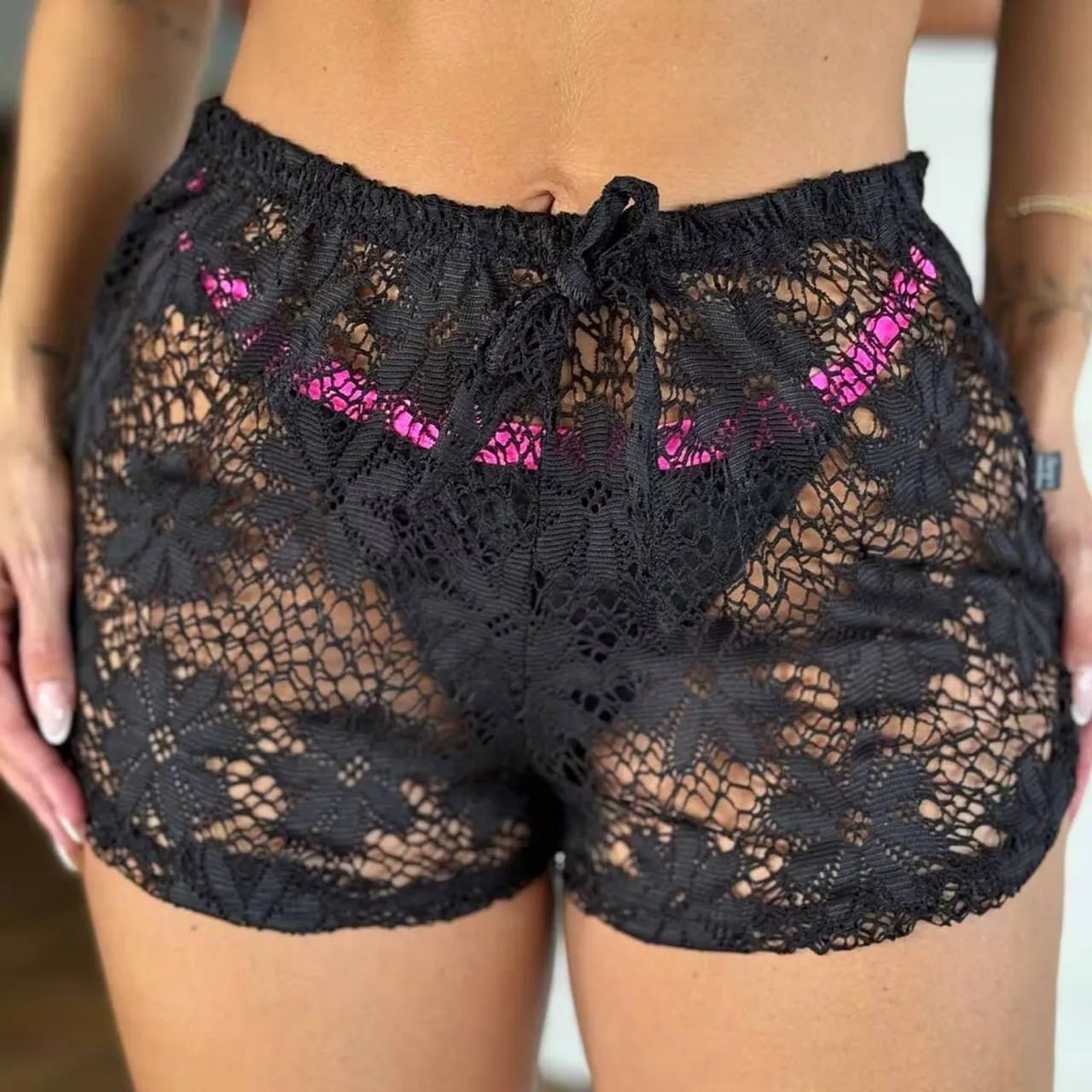 Promoção-Saída de praia short.