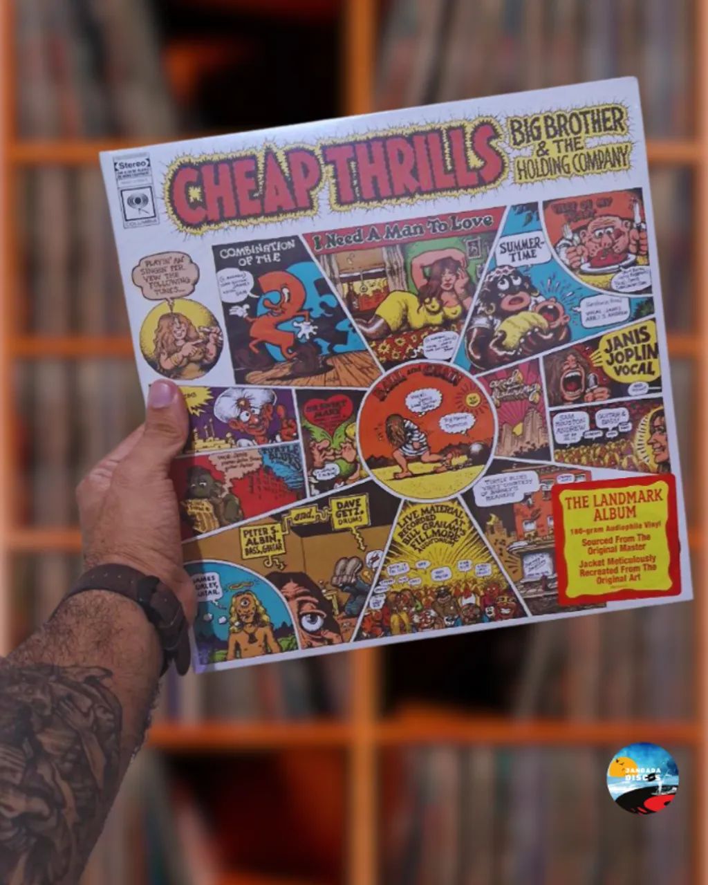 Vinil LP Cheap Thrills Janis Joplin importado e lacrado