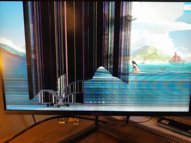 Monitor Mancer Horizon Z PRO, 27 Pol. 165Hz [TELA DANIFICADA]