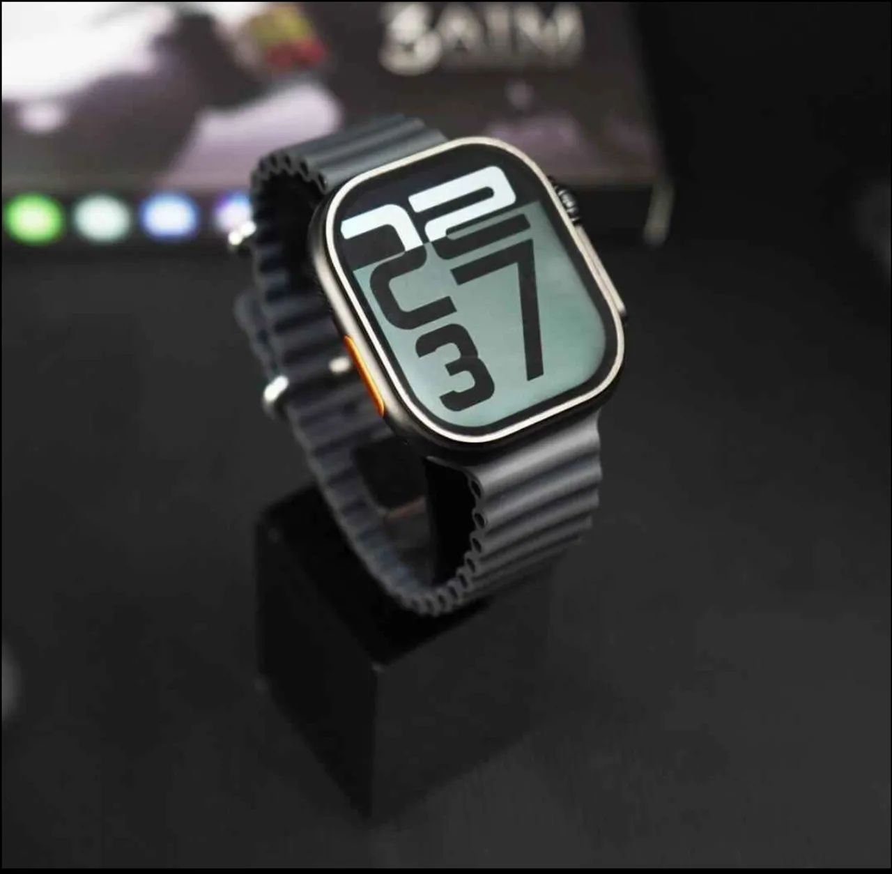 [Novo] Sabor Apple watch /  microwear ultra 4 pro com whatsapp, lacrado na caixa - Foto 2