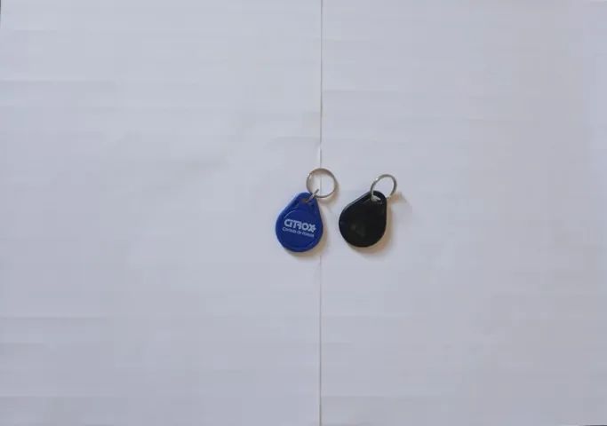 2-Piece Reusable Keychain Tag Kit for Garage Gate64750515545987121