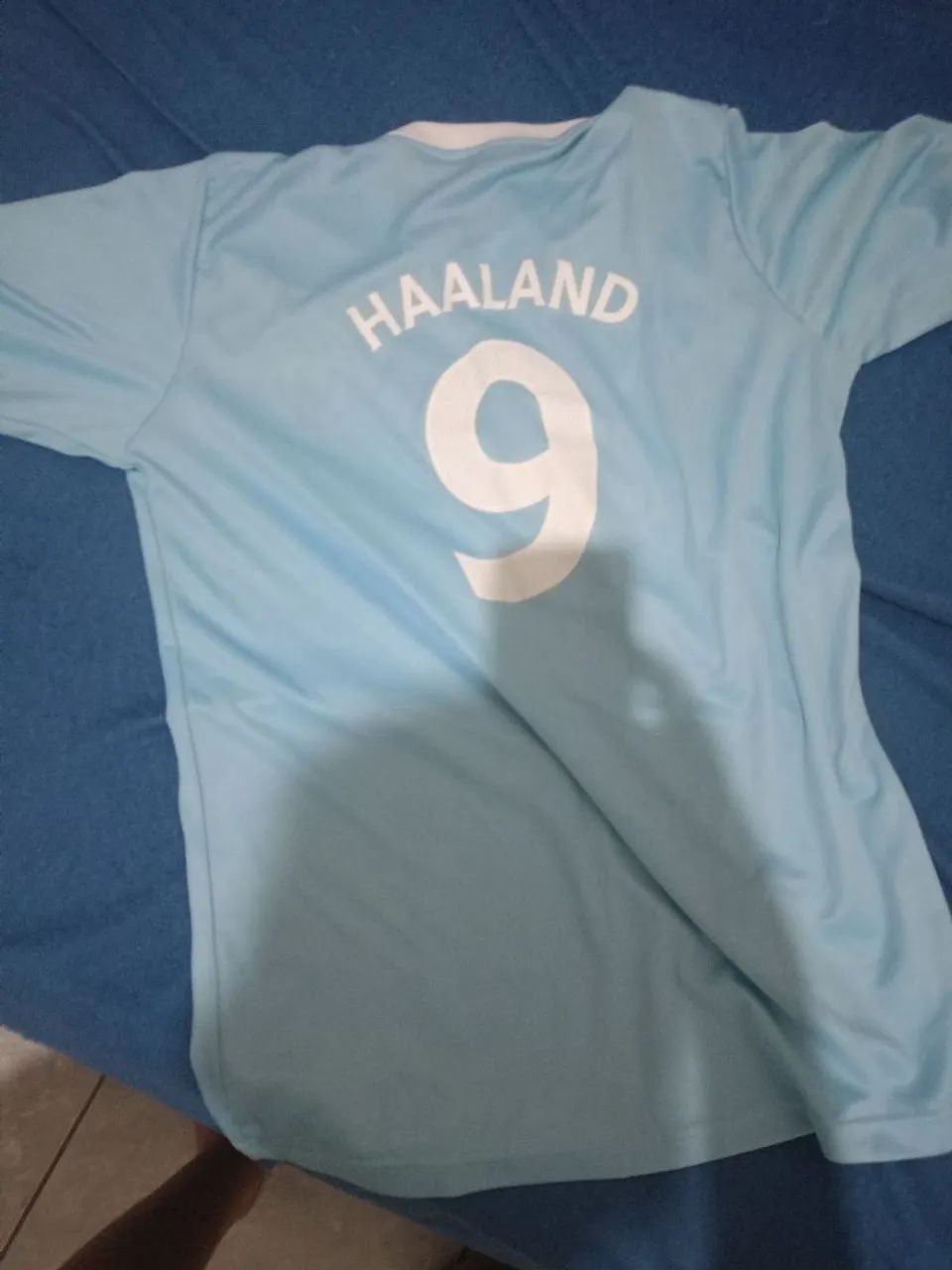 Camisa de Futebol Haaland 9