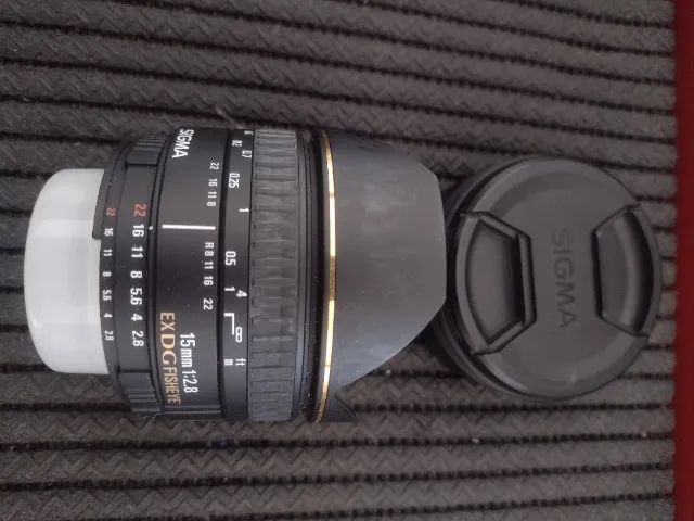 Lente Nikon Sigma Fisheye 2.8