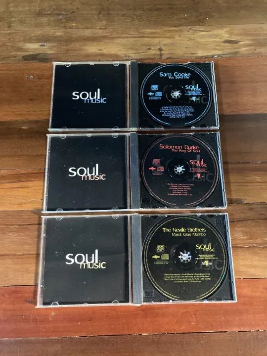 Mestres do Soul Music - Lote c/ 3 CDS - Foto 2