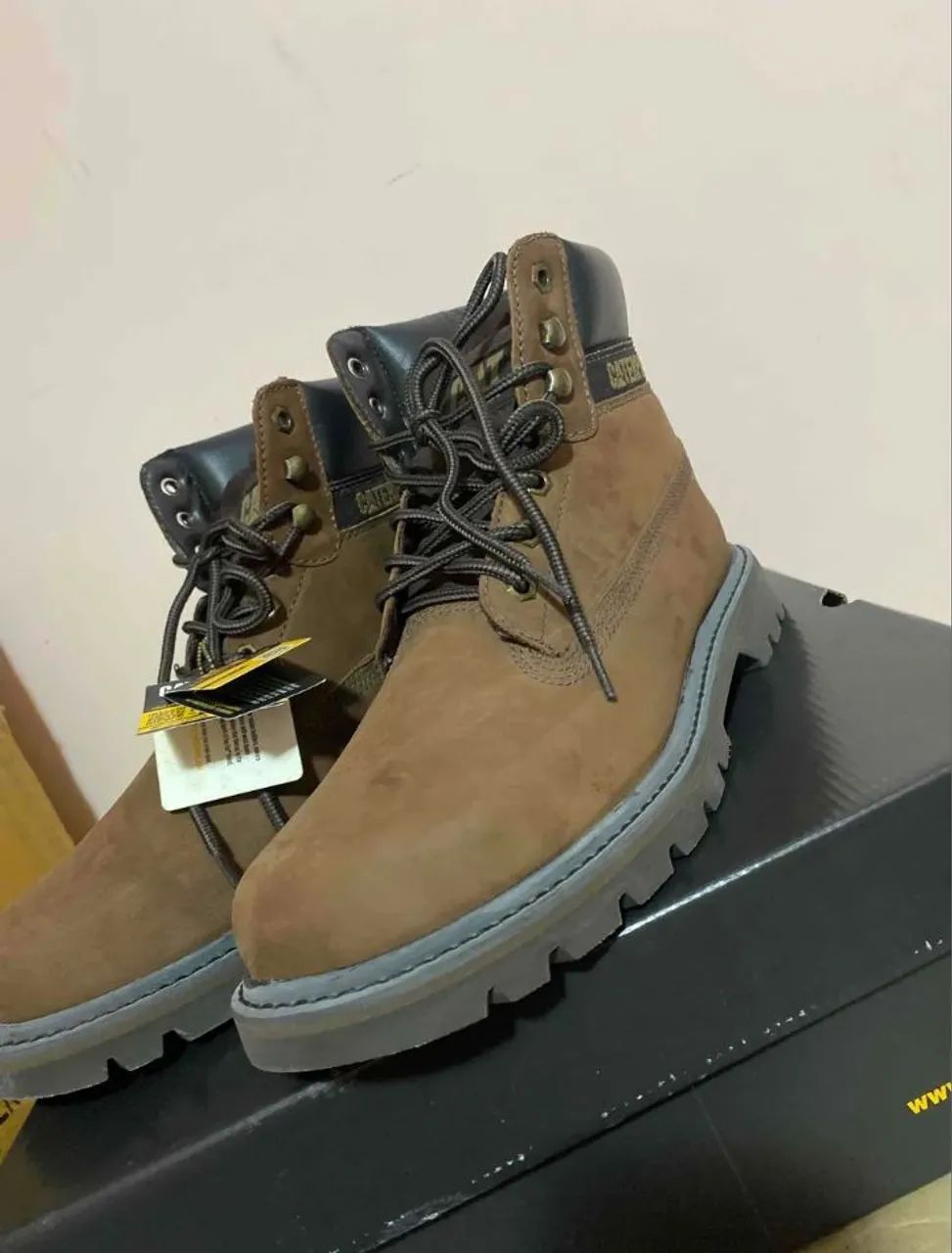 BOTA CATERPILLAR COLORADO ORIGINAL / ÚLTIMAS UNIDADES TAMANHOS 40-41-42 PROMOÇÃO 