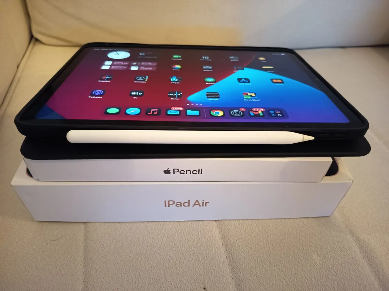iPadAir5とAppleペンシル2のセット売り IPAD AIR 5 + APPLE PENCIL que carrega por indução! - Tablets e E