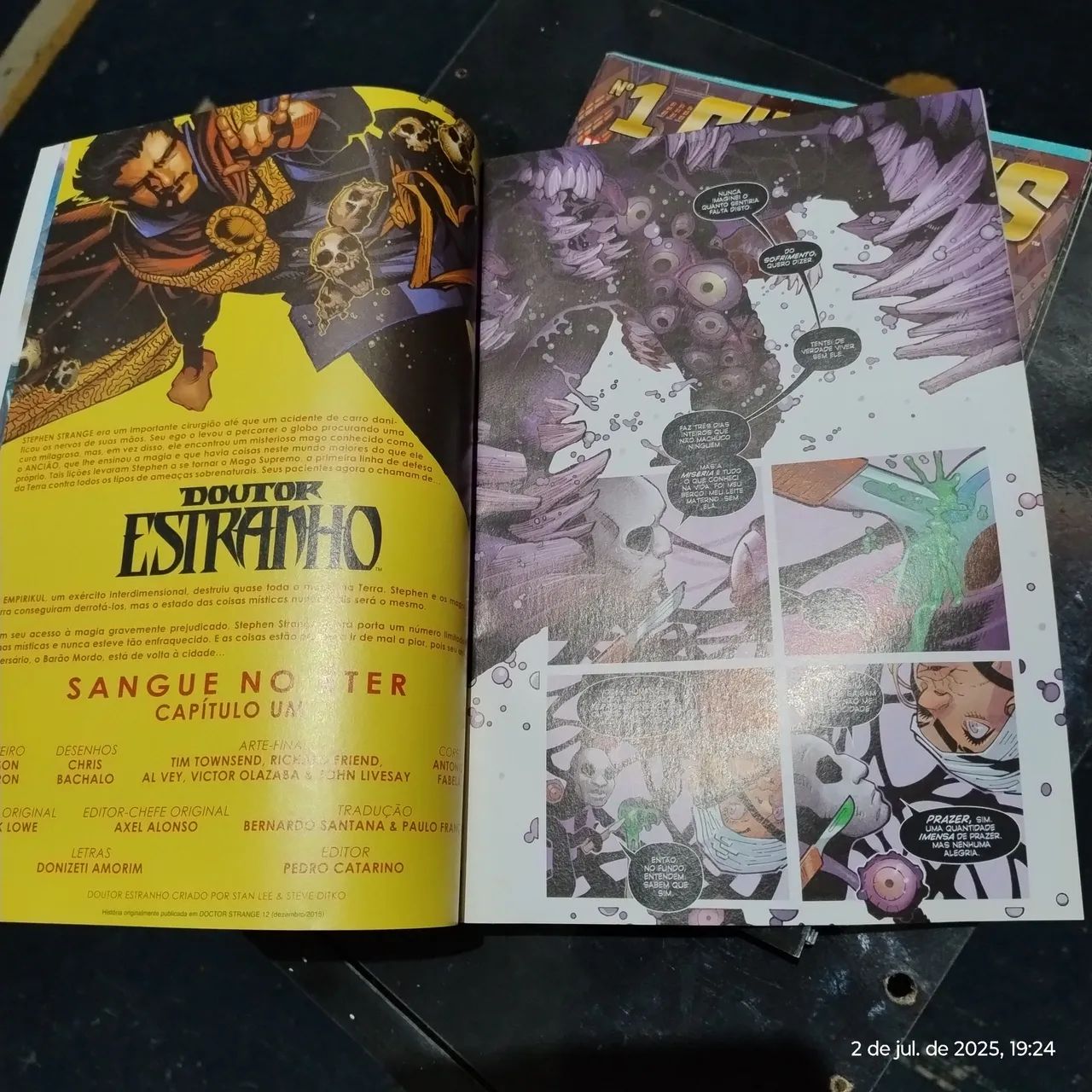 HQ Marvel Dr Estranho nr 08. Ano 2017
