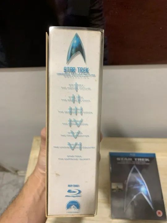 Blu-ray Star Trek Motion Picture Collection Jornada nas Estrelas NOVO - Foto 3
