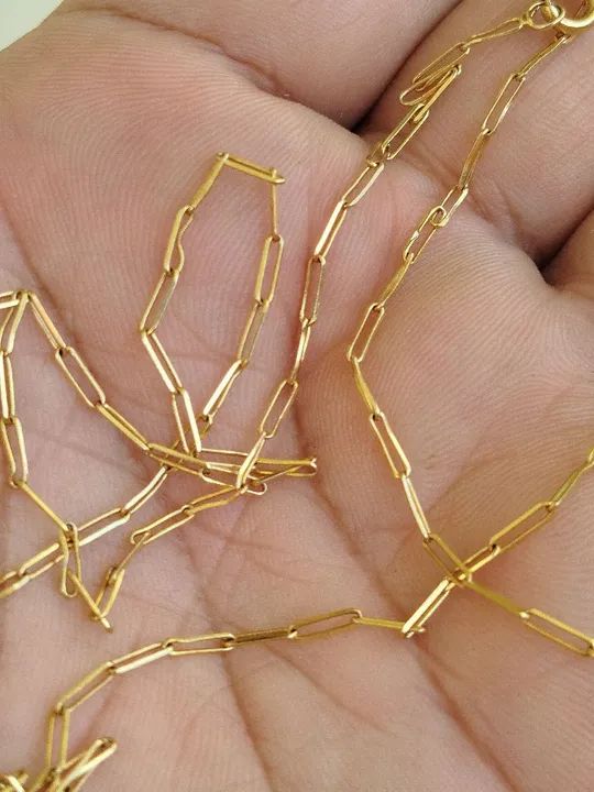 Corrente Maciça em Ouro 18k750 - 64cm - 3,8g - Foto 2