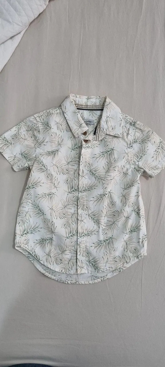 Camisa Infantil Estampada - Perfeita para o Verão!