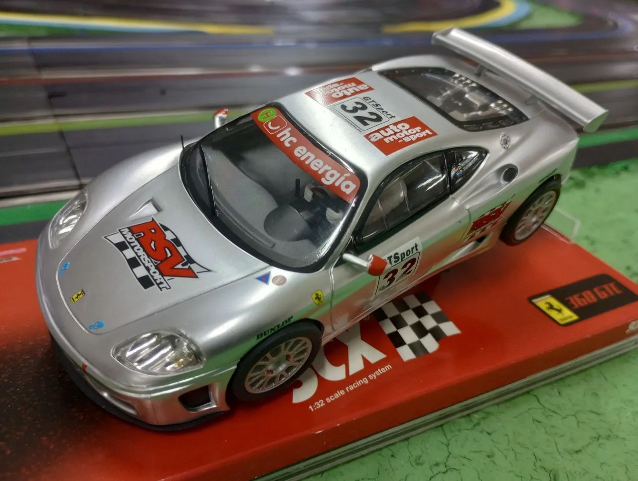Carro de Autorama Ferrari 360 GTC SCX - Hobbies e coleções