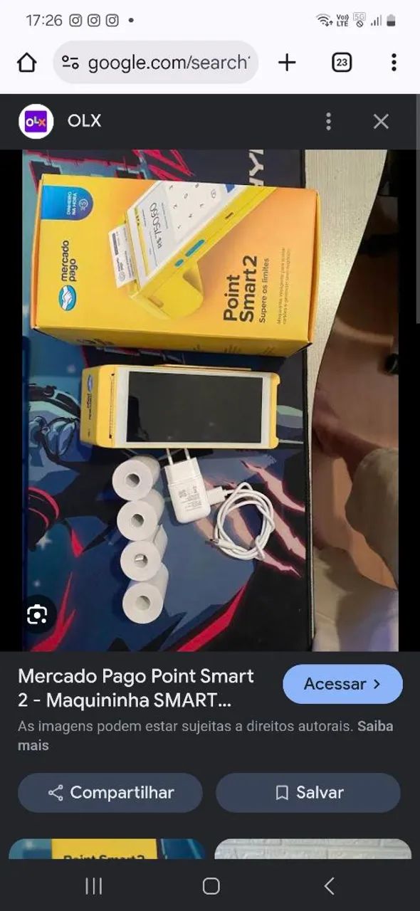Maquininha Smart mercado pago - Foto 2