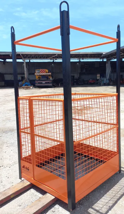 Cesto Suspenso para Guindastes com ART