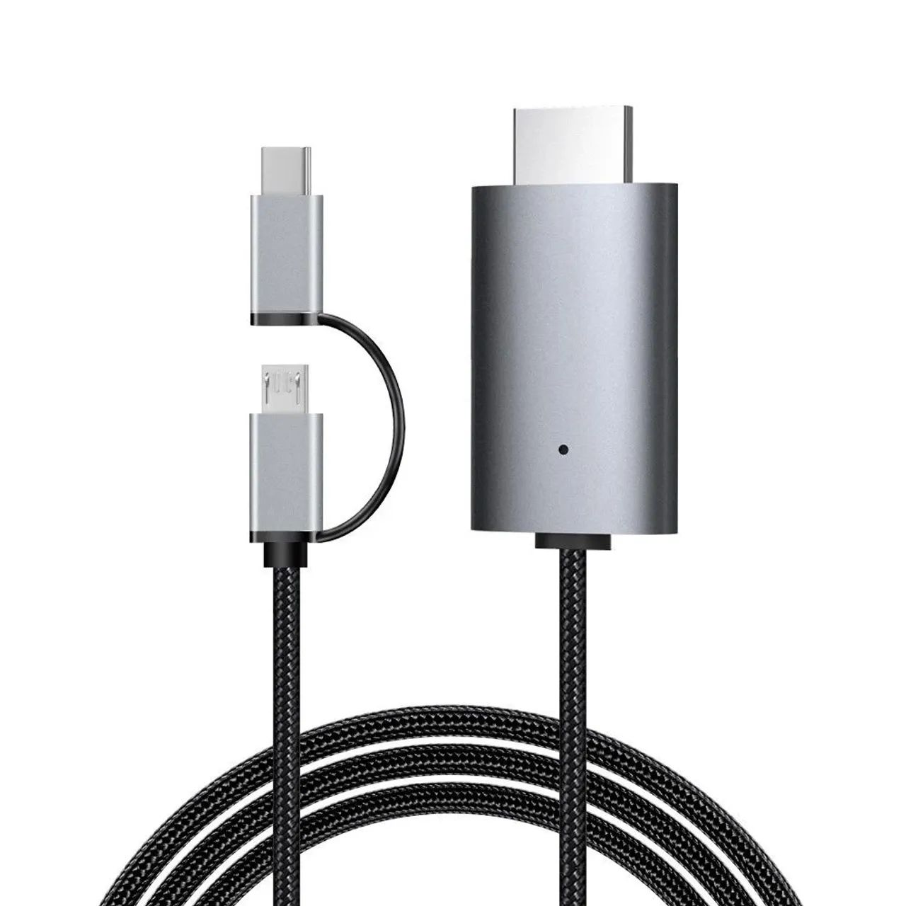 Adaptador HDMI para Celular - Espelhe seu celular na TV! - Foto 2