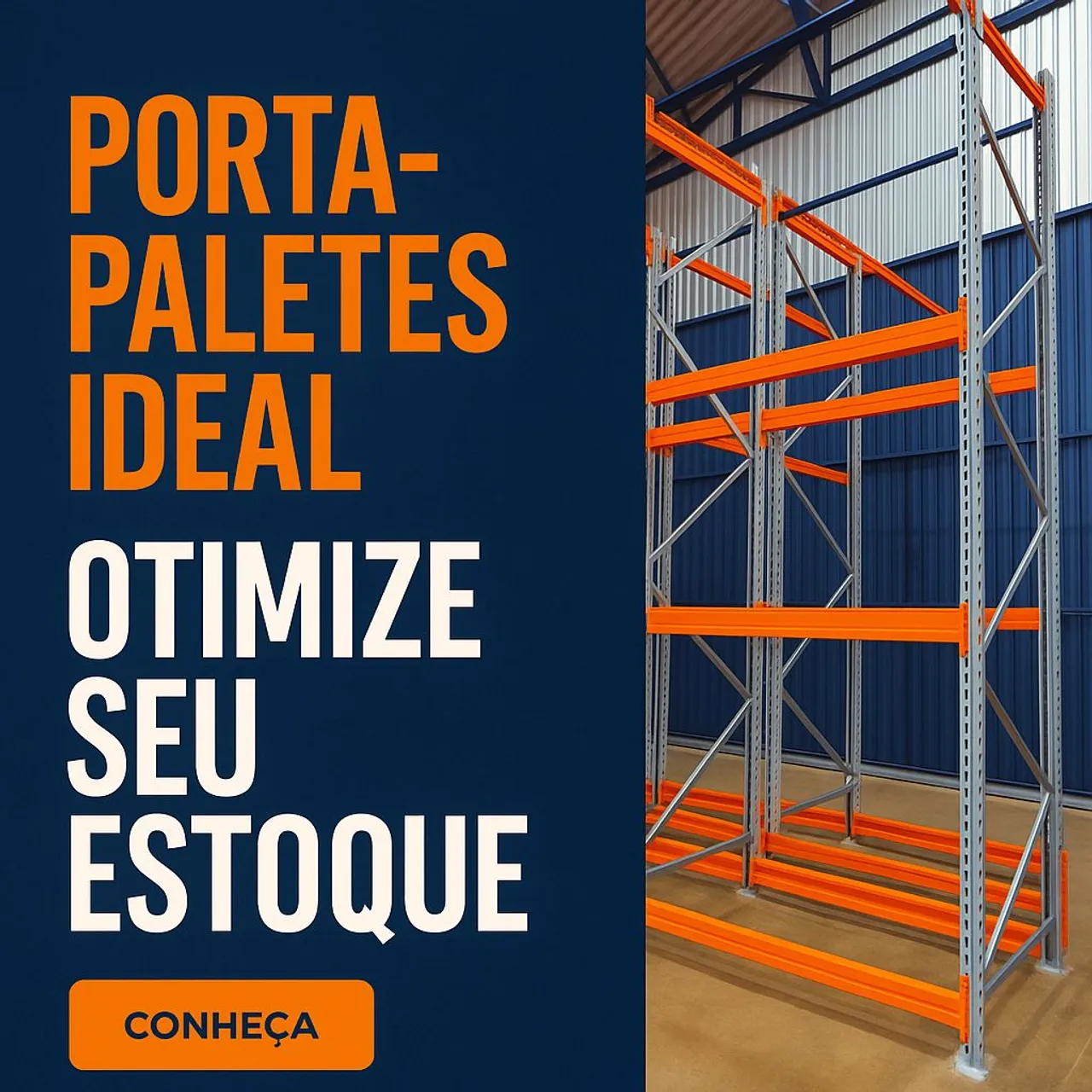 Porta-Paletes Ideal para Otimizar Estoque