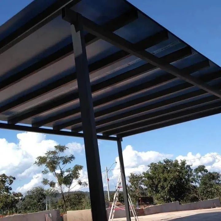 Cobertura de policarbonato para área externa - Foto 2
