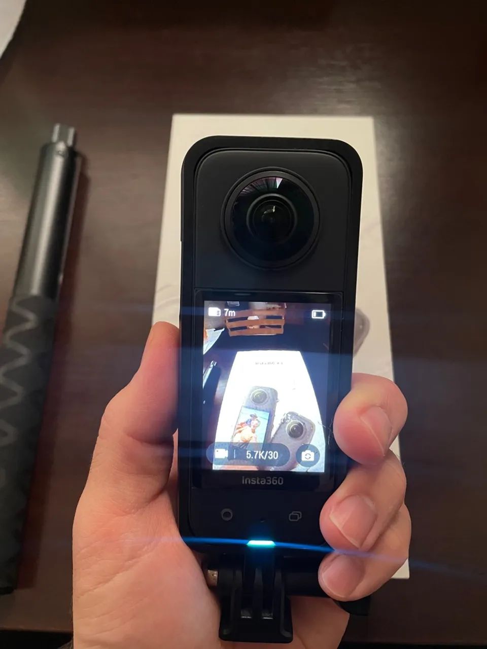 Câmera de Ação Insta360 X3 - Nova - Foto 2