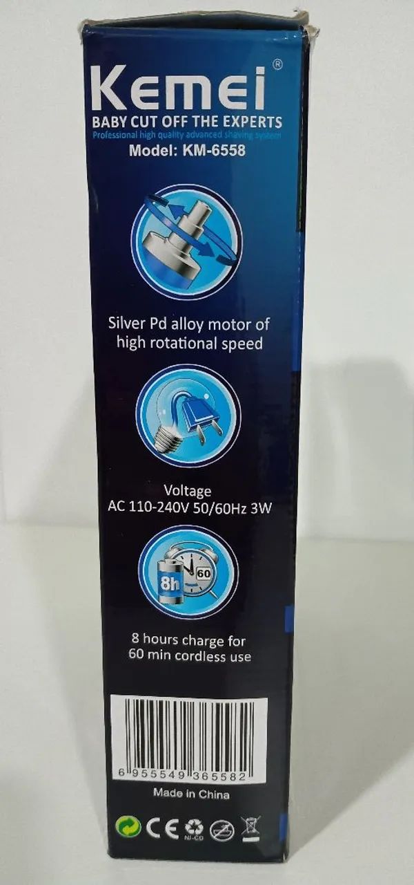 Kemei Multishaver Profissional KM-6558 - Foto 5