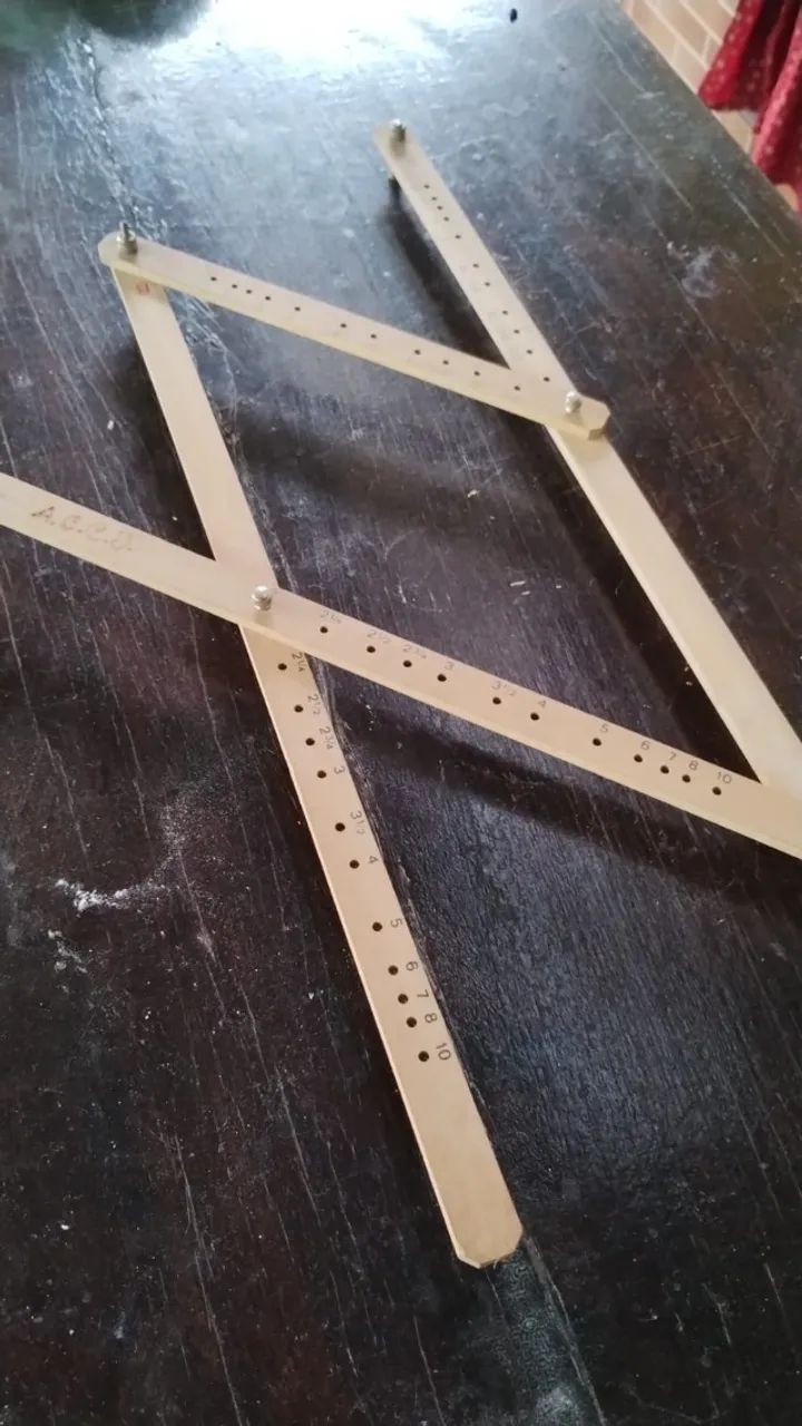 Pantógrafo de Madeira Trident para desenho (Leia todo o anúncio) - Foto 3