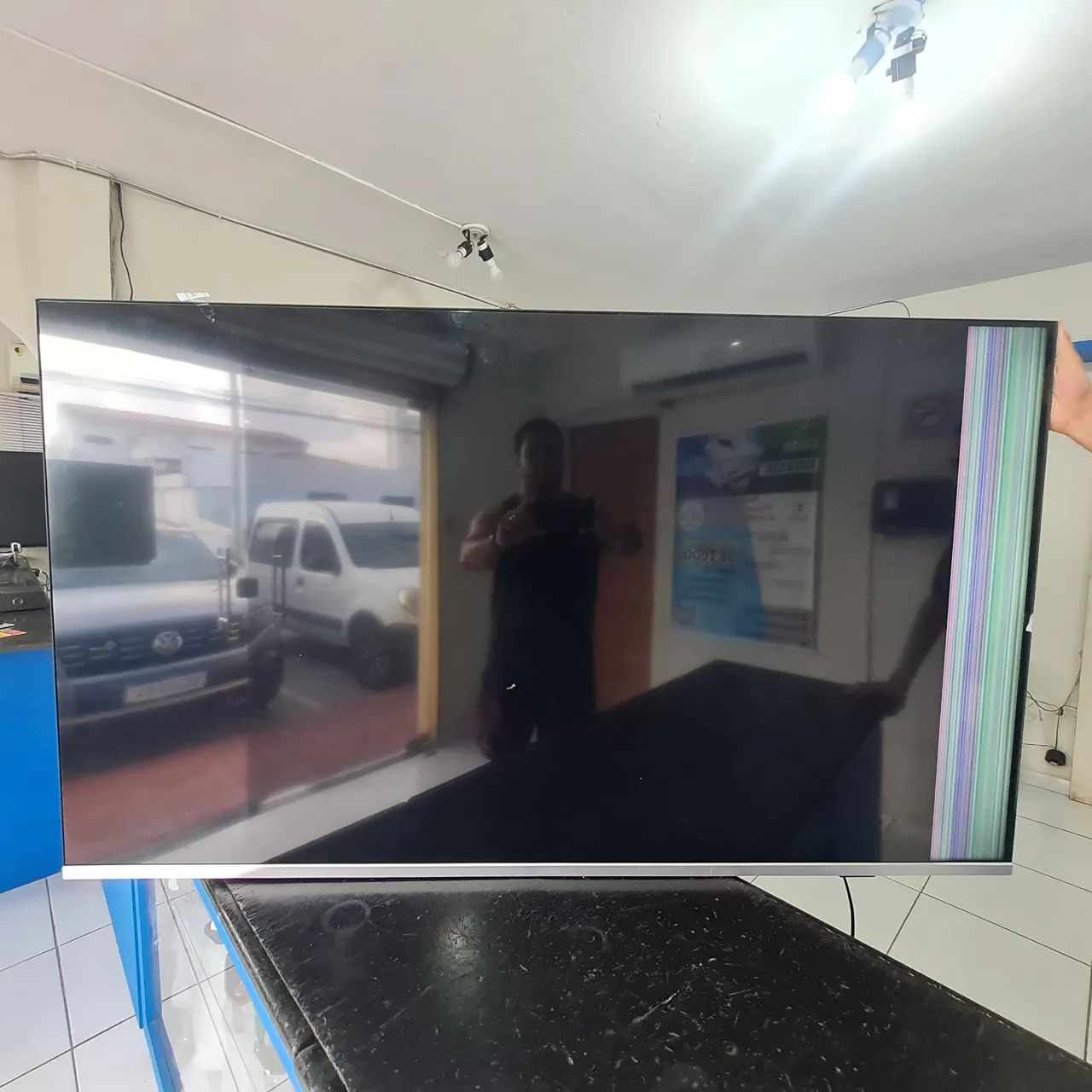 Smartv 58 polegadas - Philips - com defeito (tela/Display)