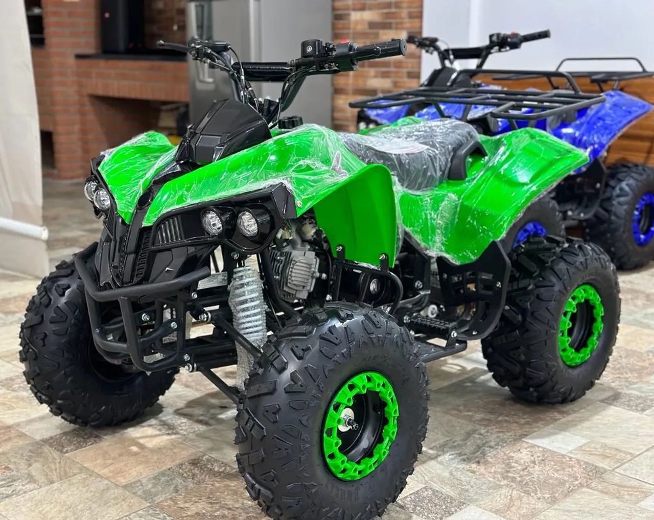 Quadriciclo 125cc 0 Km verde com ré  - Foto 2