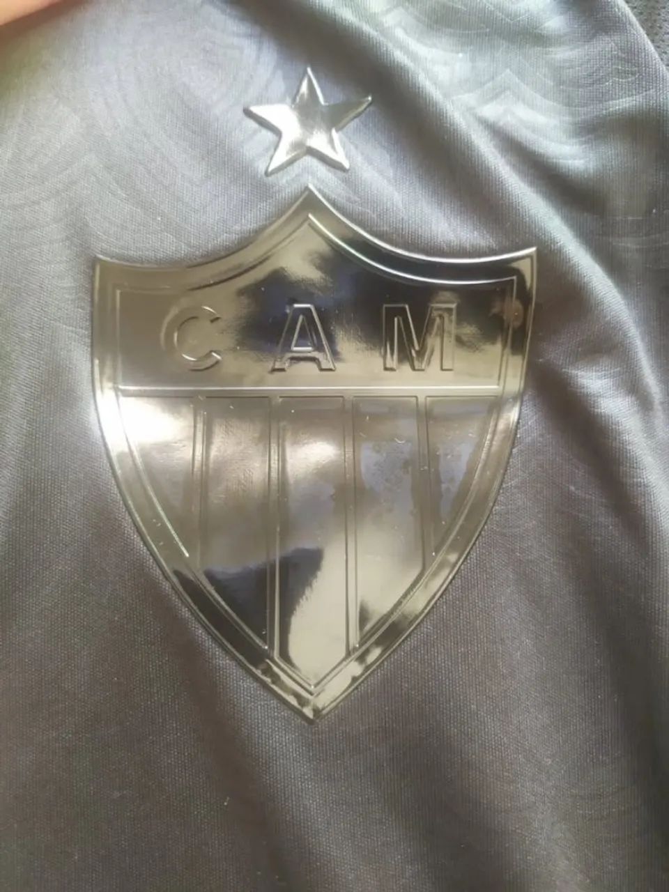 Camisa All Black Atlético MG Galo 2025 galo na veia - Foto 2